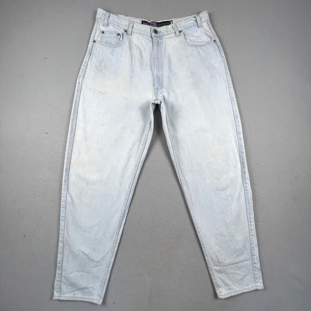 Levi's SilverTab Baggy Jeans Mens 38x34 Light Wash Made in USA 90s Vintage Denim